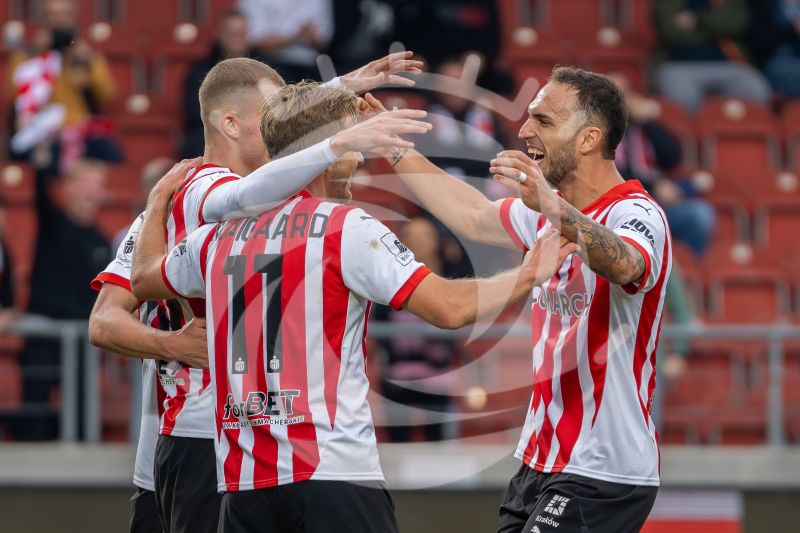 Piłka Nożna: PKO BP EKSTRAKLASA. CRACOVIA KRAKOW - MOTOR LUBLIN. - Agencja Fotograficzna